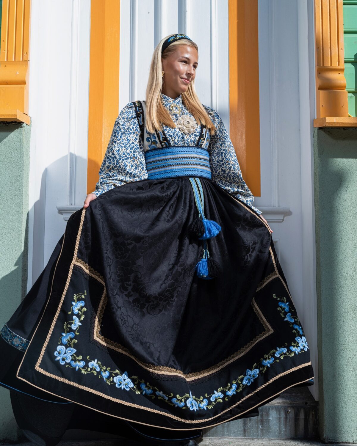 Bomullsskjorte Forglem meg ei - Bilde 3