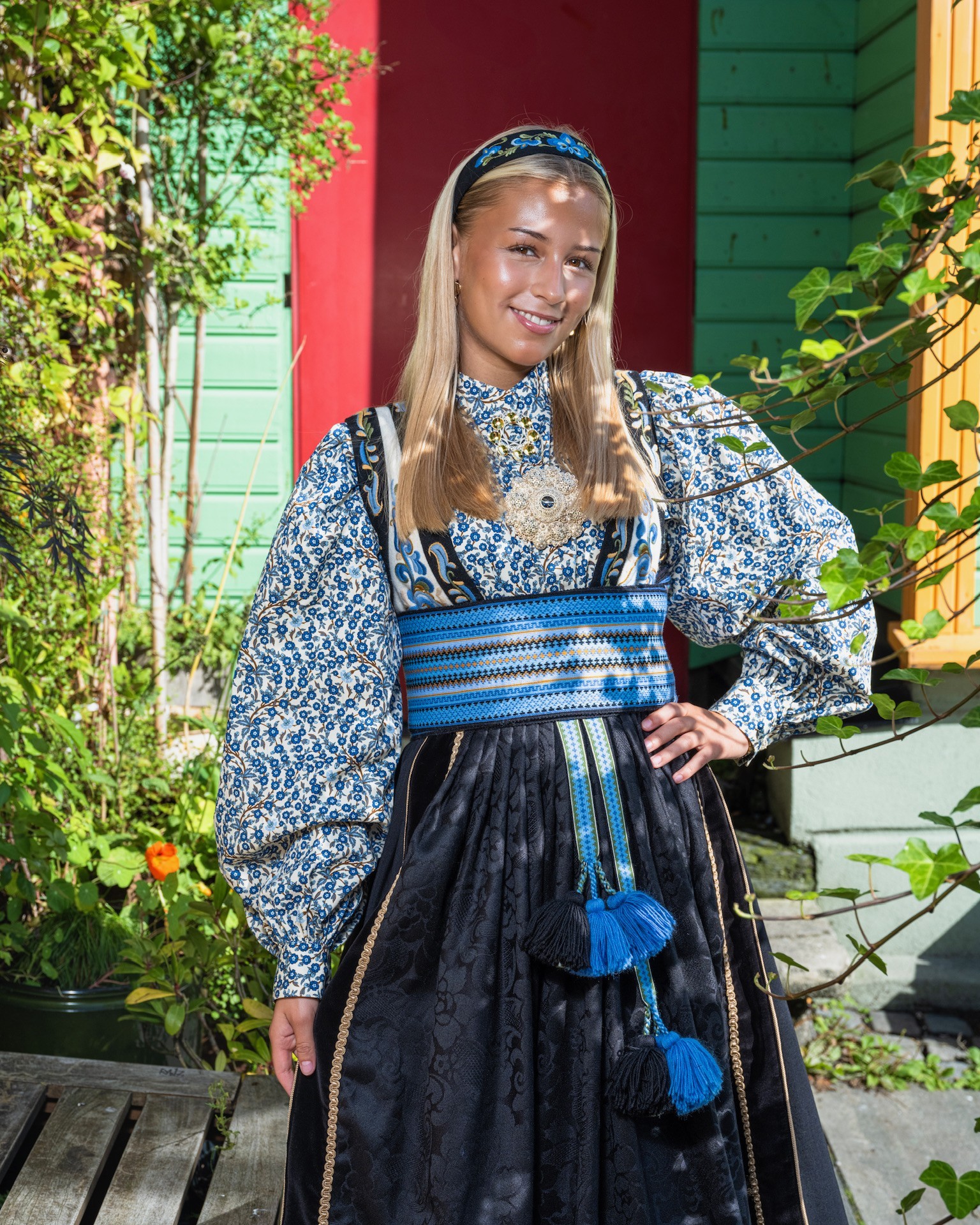 Forglem med ei 5 Bomullsskjorte Forglem meg ei - Bilde 2