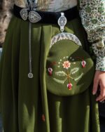 grønn bomullsskjorte liberty of London - Bilde 5